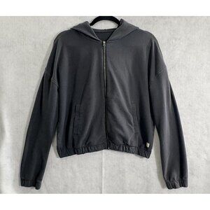 VUORI Women Laguna Long Sleeve Full Zip Hoodie Sz S/M Dark Gray Versatile 47-14